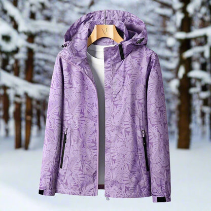 Waterproof Hooded Women's Zip Jacket