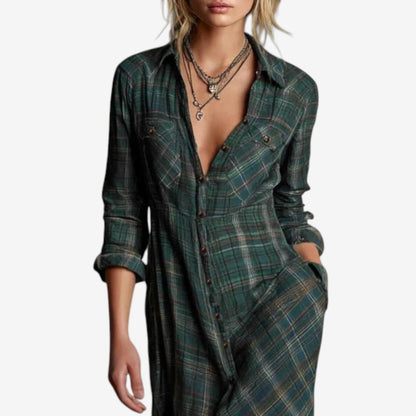 Simple Classic Shift Dress - Olytrend