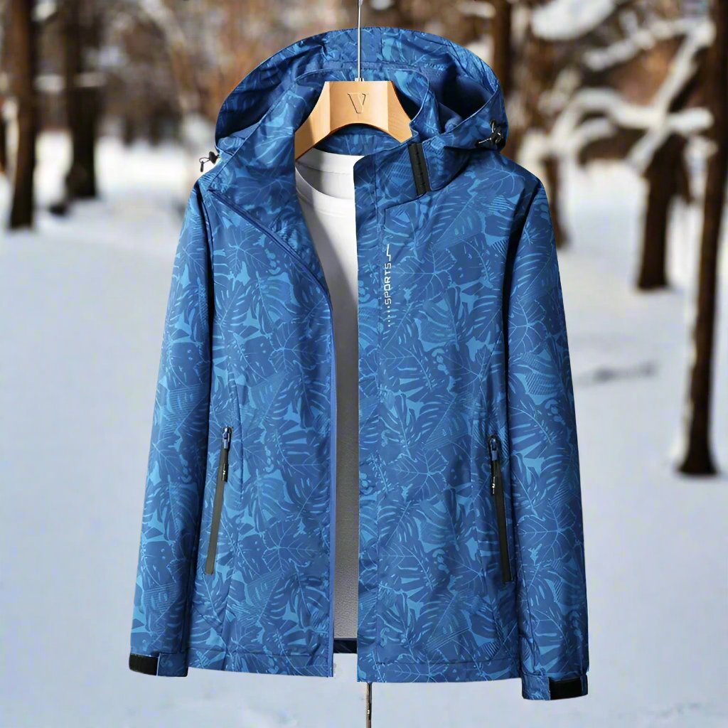 Waterproof Hooded Women's Zip Jacket