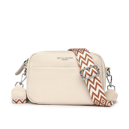 Textured Leather Mini Crossbody Purse - Nocini