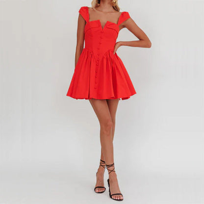 Women's Casual Summer A-Line Dress - Nocini