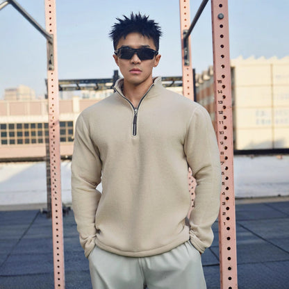Cozy Men's Zip Up Fleece Jacket - Nocini
