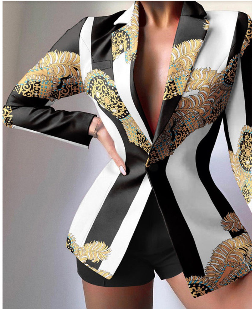 Classic 2-Piece Leopard Suit