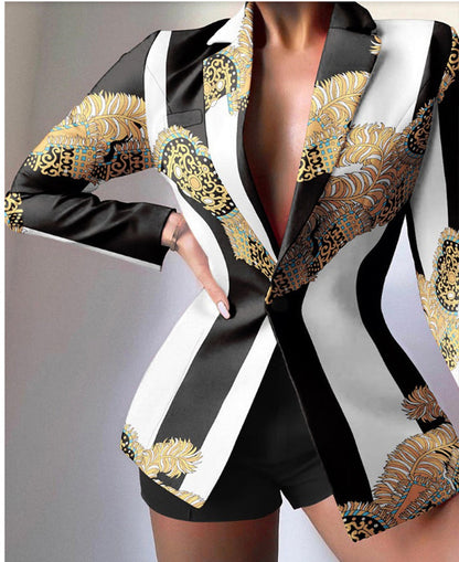 Classic 2-Piece Leopard Suit