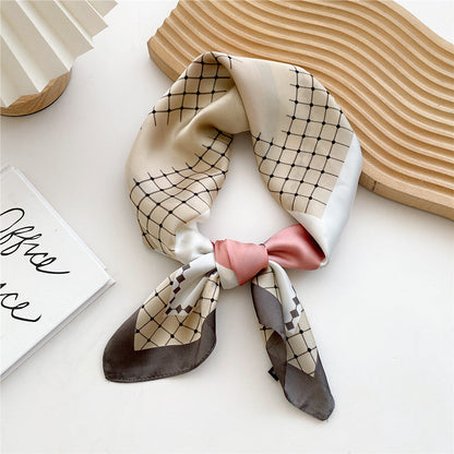 Luxurious Silk Patterned Scarf