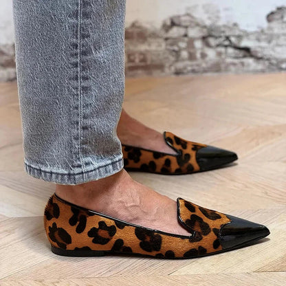 Wildlife Pattern Ballet Shoes - Olytrend