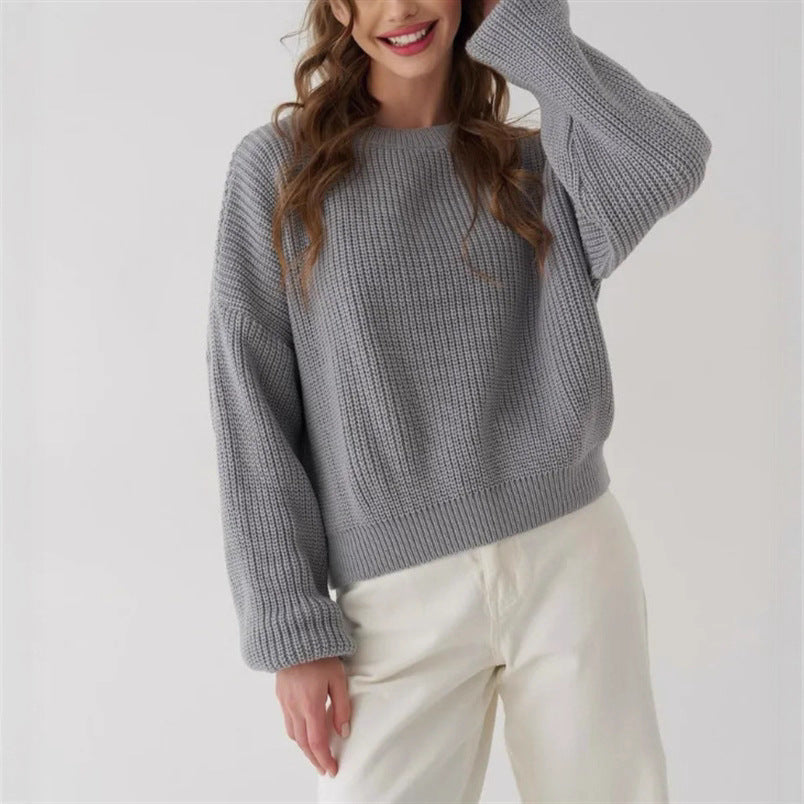 Cozy Large Cable Knit Sweater