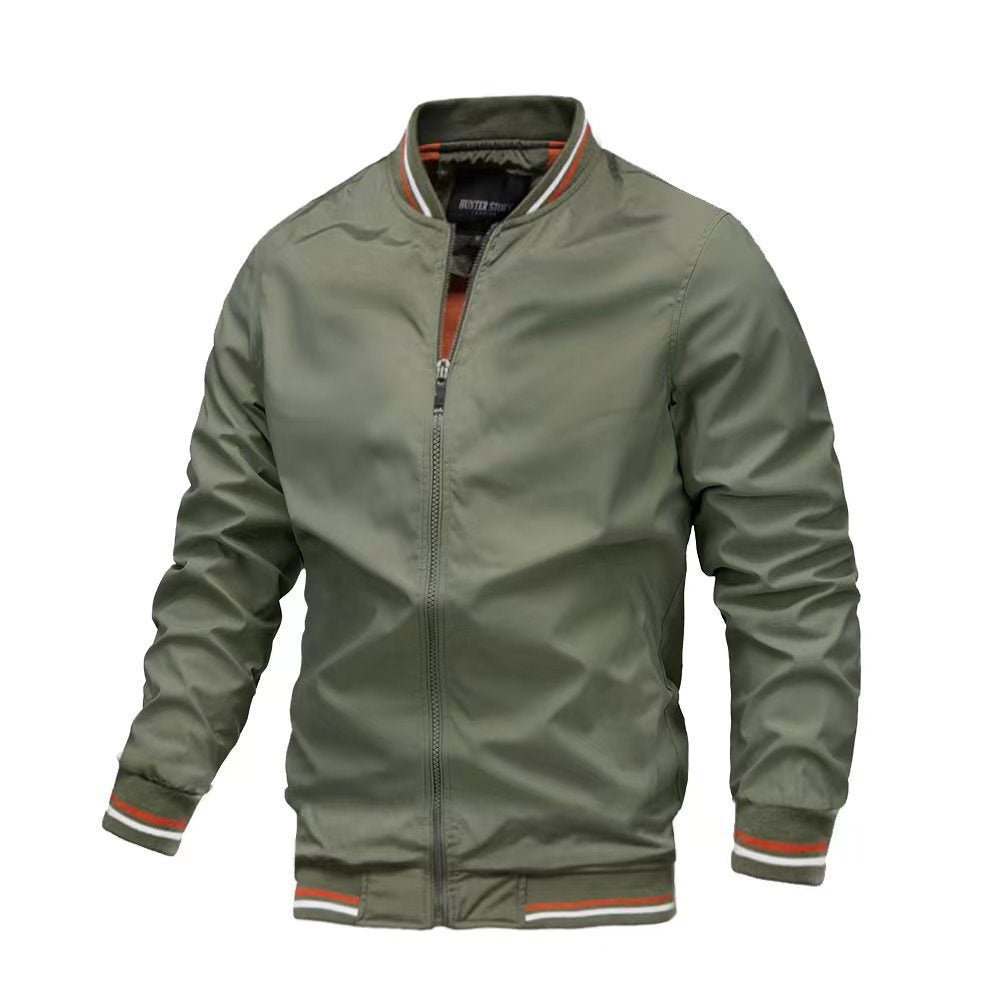 Waterproof Slim Fit Men's Zip Jacket