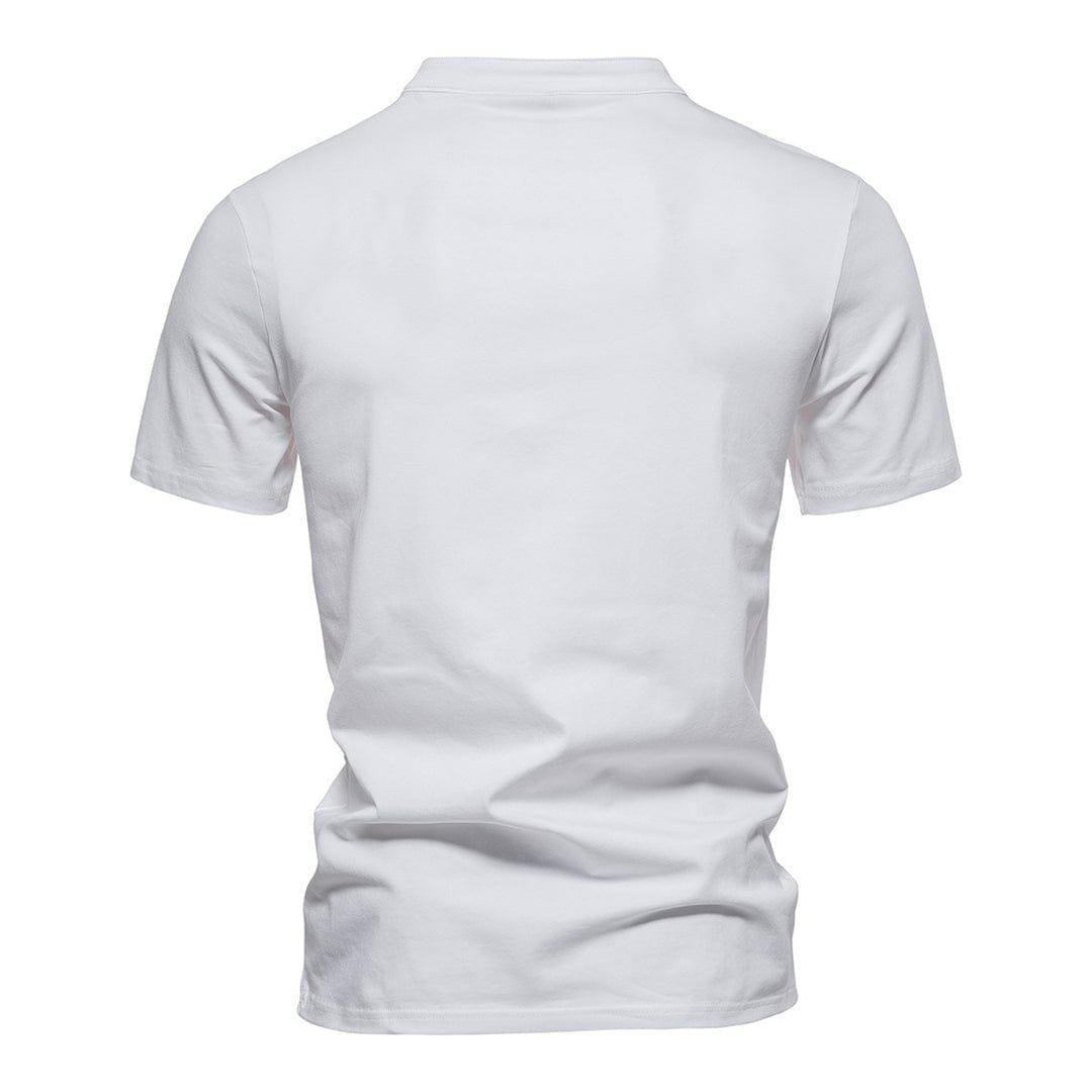 Classic Men's V-Neck Tee - Soft & Relaxed Fit