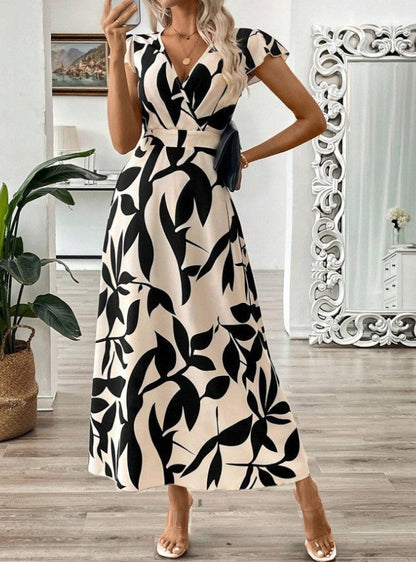 Comfortable Women's Maxi Floral Dress - Nocini