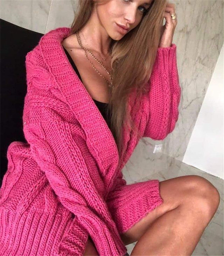 Cozy Women's Wool Cable Knit Sweater - Nocini