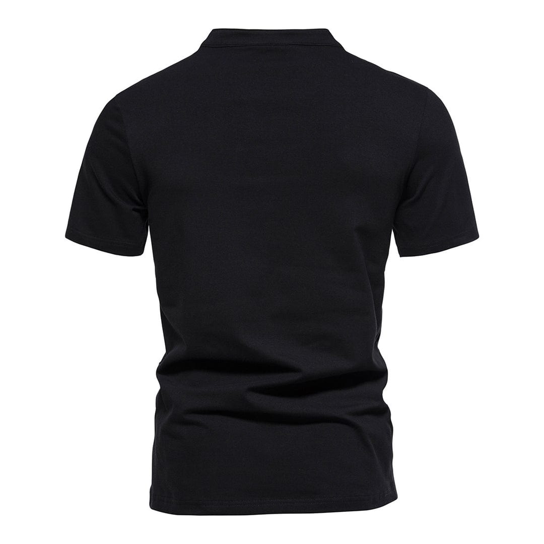 Classic Men's V-Neck Tee - Soft & Relaxed Fit