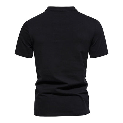 Classic Men's V-Neck Tee - Soft & Relaxed Fit
