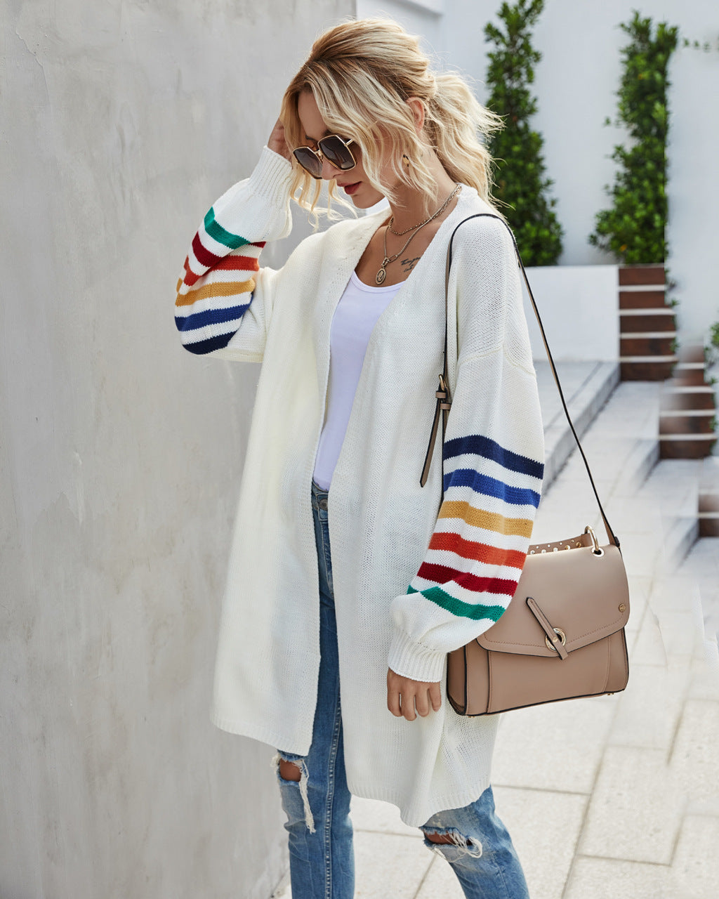 Cozy Open Front Long Cardigan Sweater