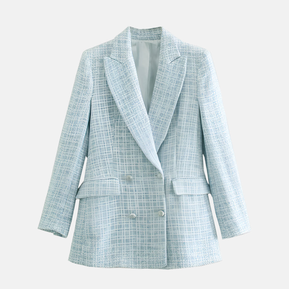 Classic Chic Ladies Tweed Jacket