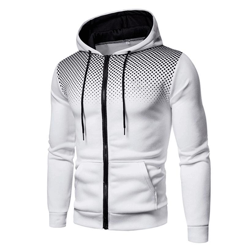 Men's Slim Fit Hooded Cardigan Sweater