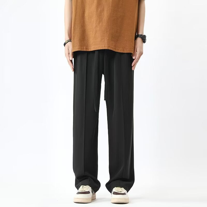 Comfortable Loose Fit High Waist Trousers for Men