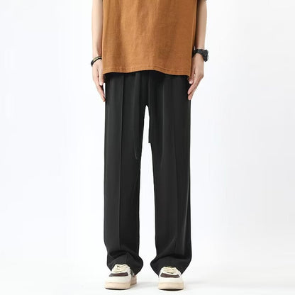 Comfortable Loose Fit High Waist Trousers for Men