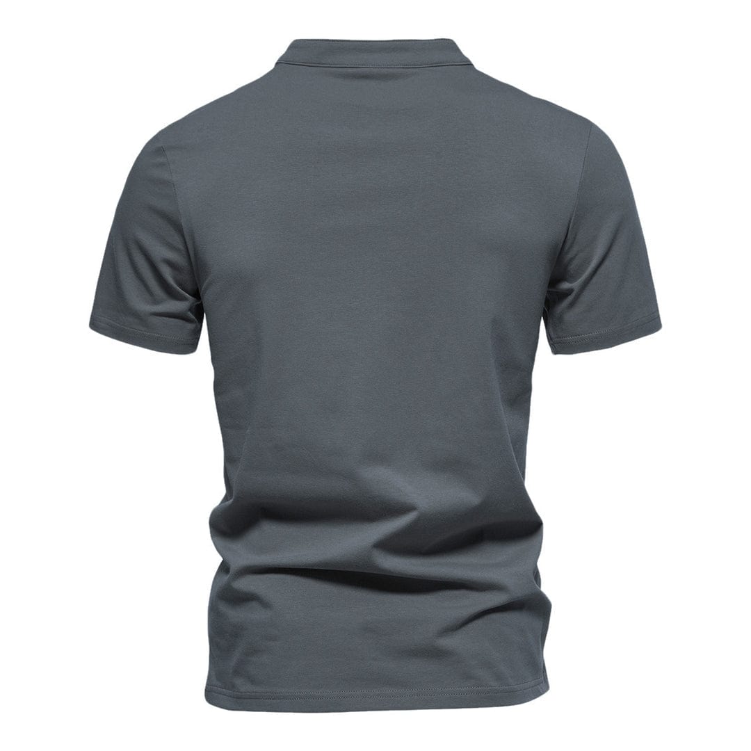 Classic Men's V-Neck Tee - Soft & Relaxed Fit