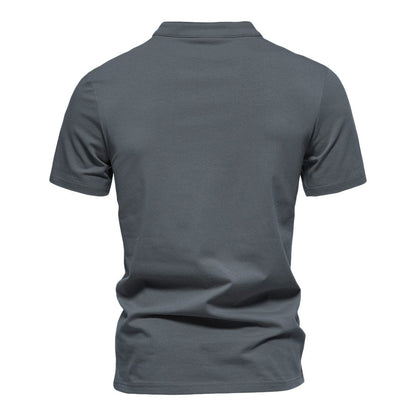 Classic Men's V-Neck Tee - Soft & Relaxed Fit