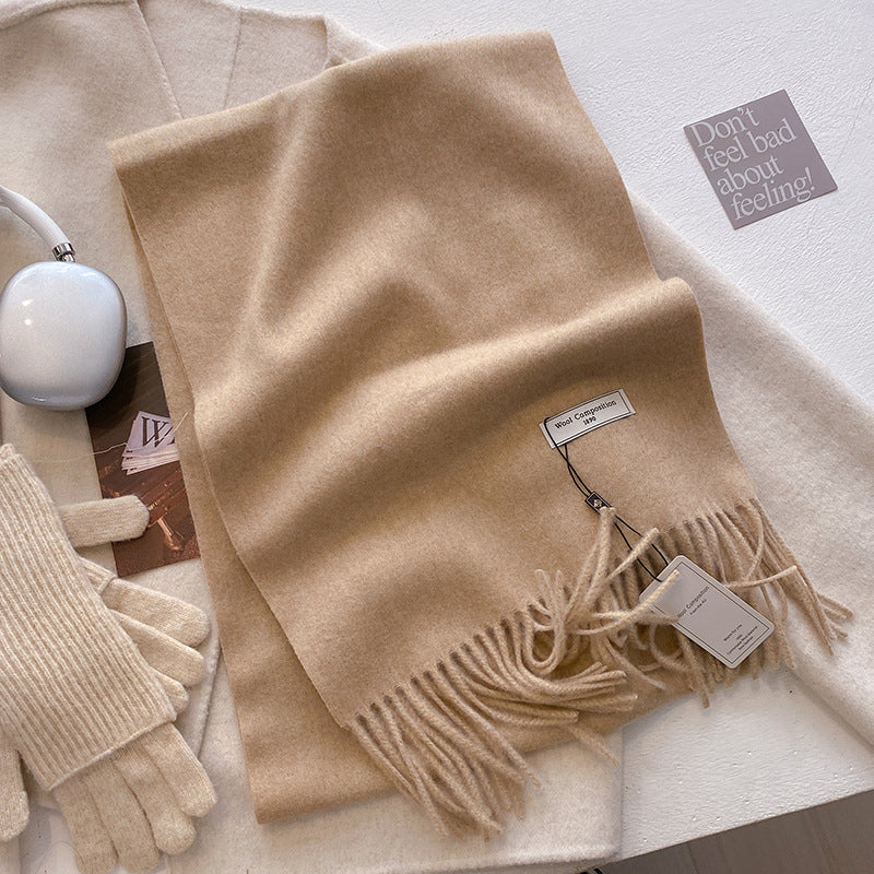 Cozy Lightweight Fringe Scarf Wrap