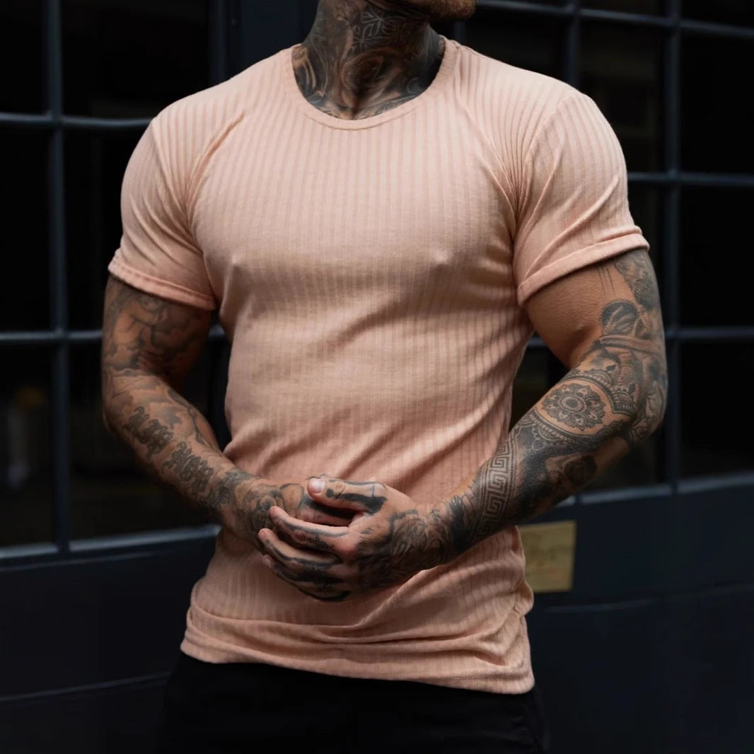 Men's Slim Fit Short Sleeve Soft T-Shirt