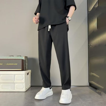 Men's Casual Straight Leg Pants - Nocini