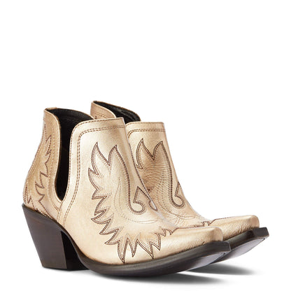 Ladies Classic Ankle Boots - Pointed Toe Block Heel