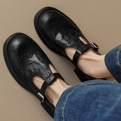 Comfortable Low Heel Mary Jane Shoes for Women