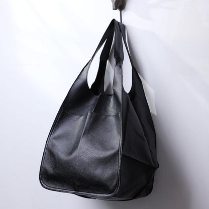 Large Classic Leather Tote Bag for Women
