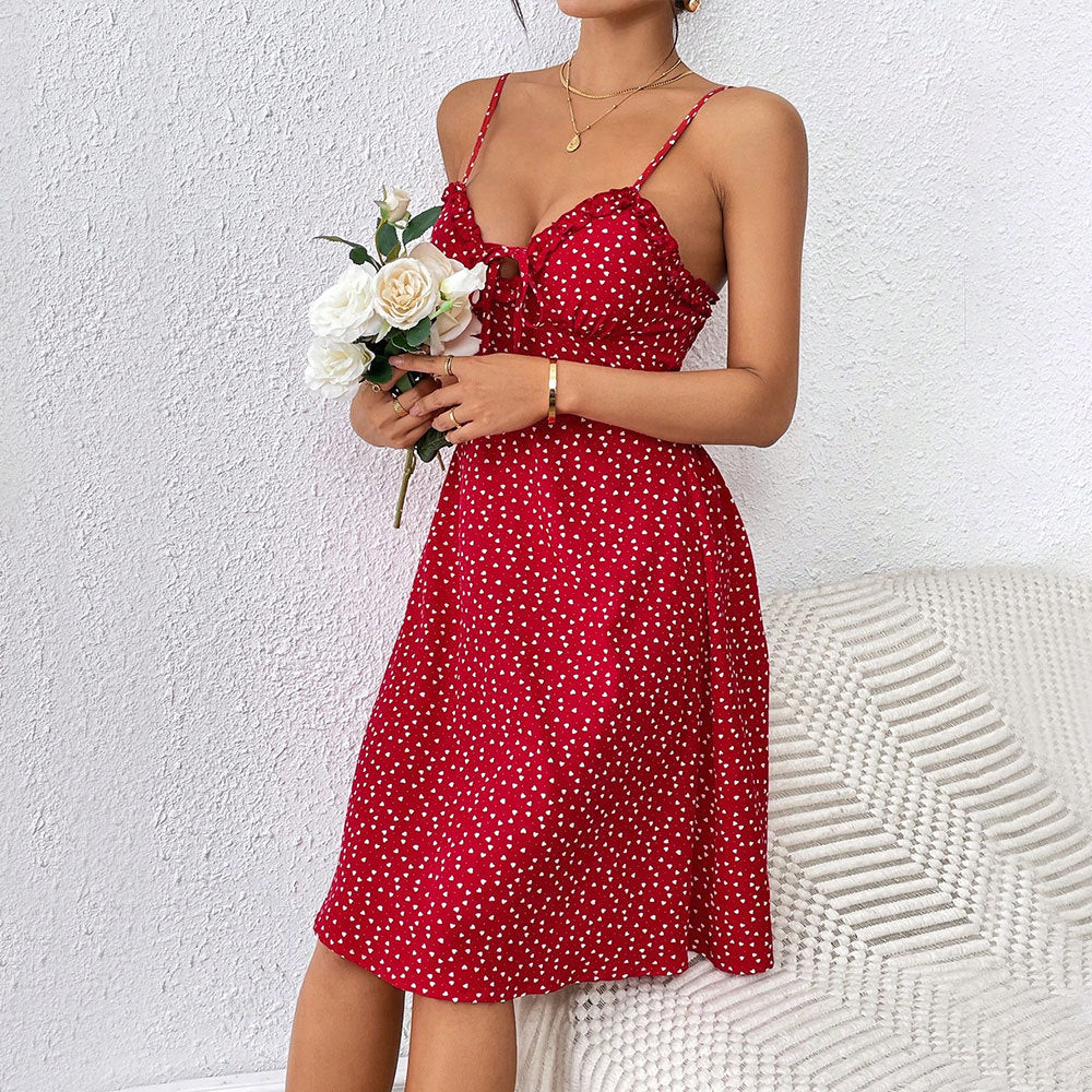 Sexy Mini Dress for Women with Backless Design