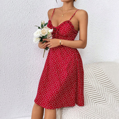 Sexy Mini Dress for Women with Backless Design