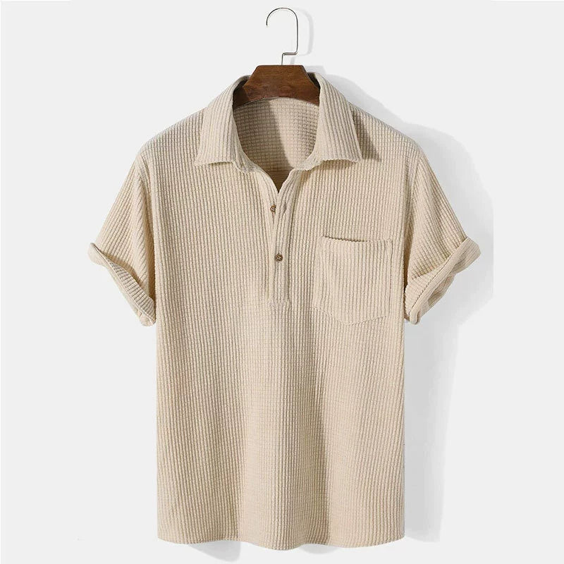 Comfy Grid Pattern Tee Shirt