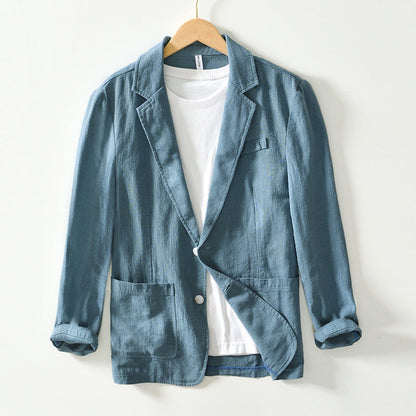 Classic Fit Casual Cotton Blazer for Men - Nocini