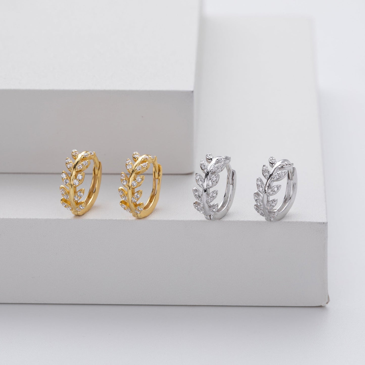 Luxurious Sterling Silver Drop Earrings