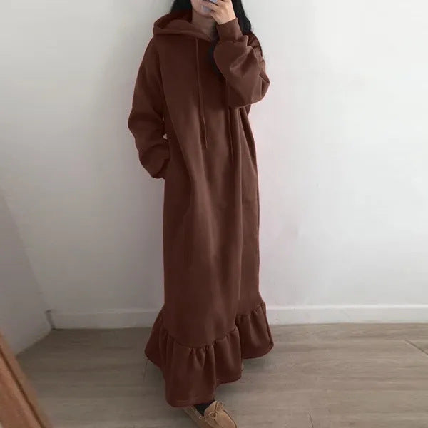 Comfy Women's Oversized Sweatshirt Dress