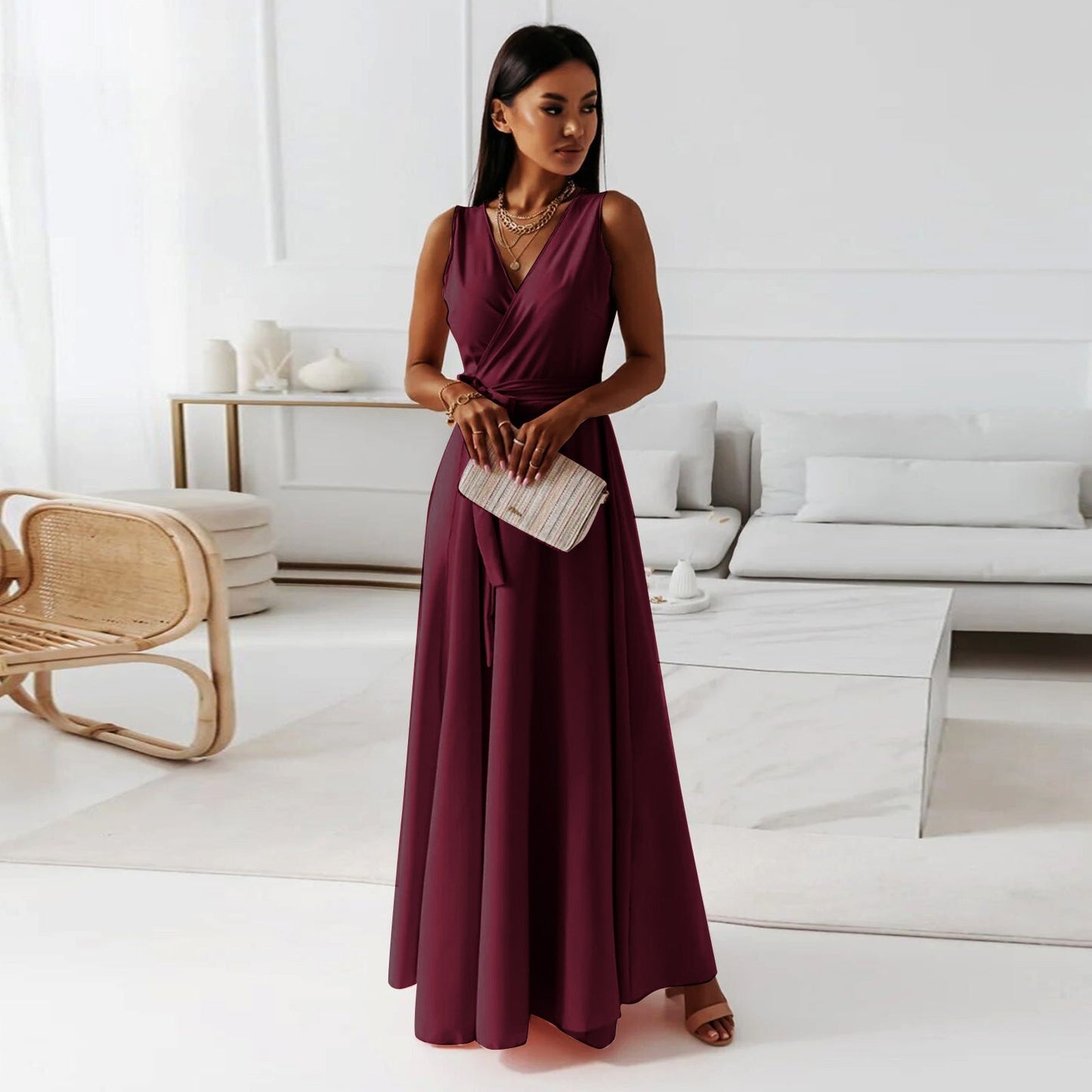 Elegant Ladies Formal Party Dress