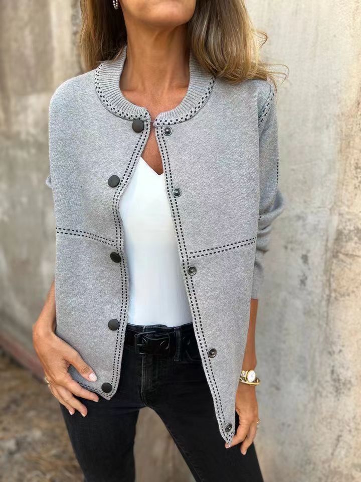 Cozy Women's Open Front Cardigan Sweatshirt