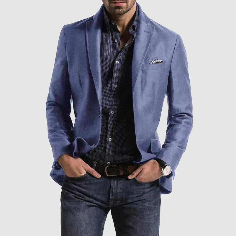 Slim Fit Men's Business Blazer