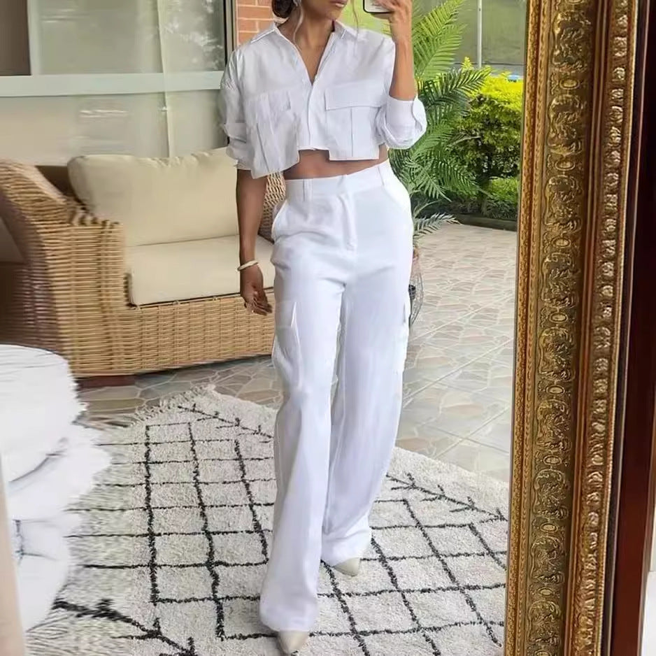 Comfortable 2 Piece Women's Casual Outfit Set - Nocini