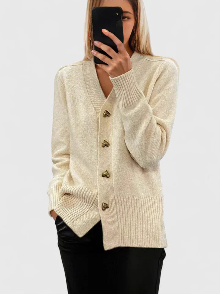 Chic Women's Open Front Cardigan