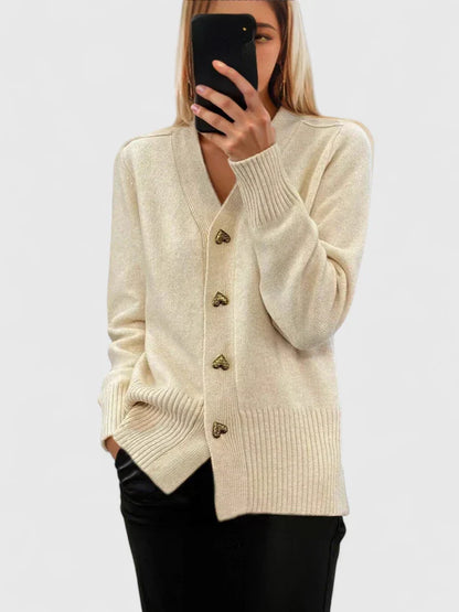 Chic Women's Open Front Cardigan