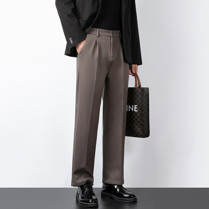 Slim Fit Formal Mens Wool Trousers