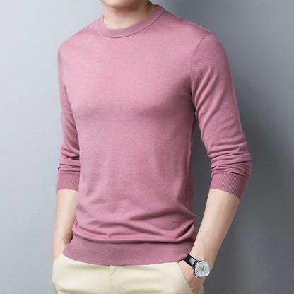 Men's Slim Fit Casual Tee - Soft Round Neck Top - Nocini