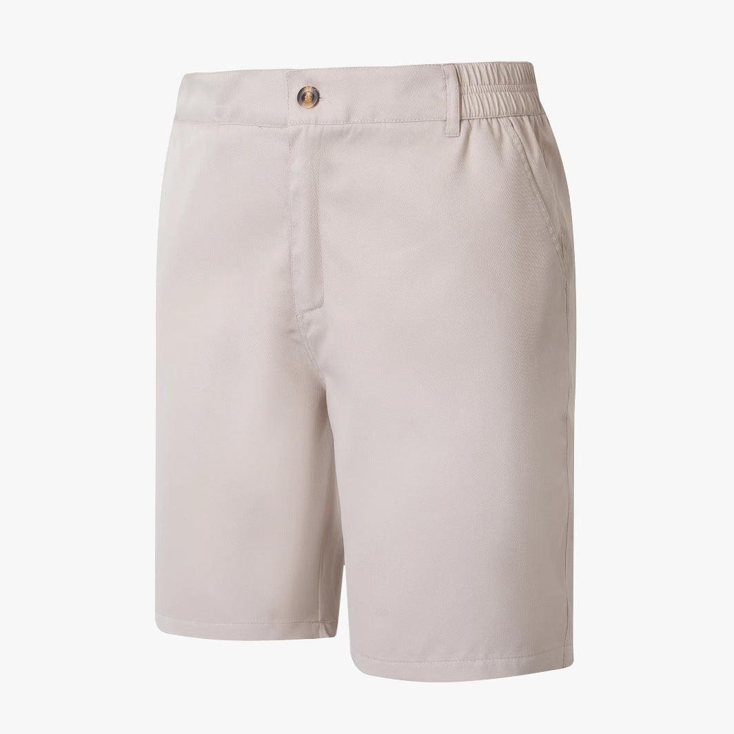 Comfortable Men's Mid-Length Zip Shorts