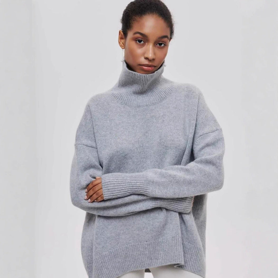 Cozy Women's Crew Neck Jumper Soft Oversized Fit