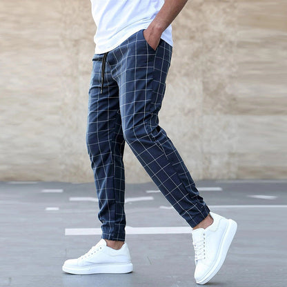 Comfortable Checkered Pants for Men