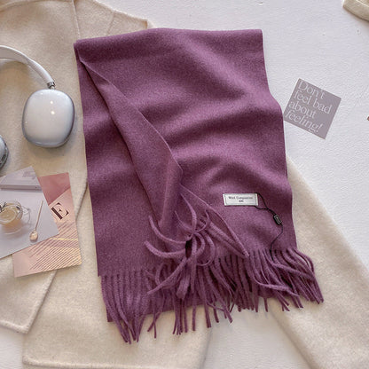 Cozy Lightweight Fringe Scarf Wrap