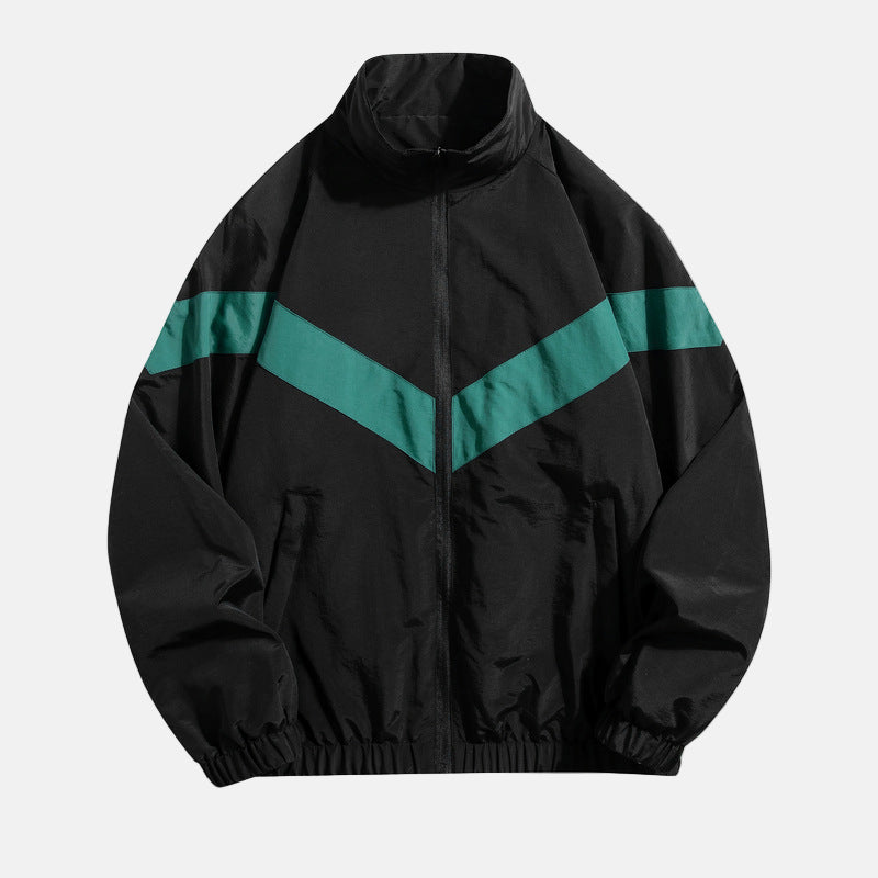 Sporty Stripe Running Jacket