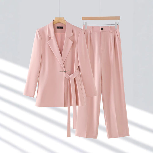 Classic Fit 2 Piece Pants Set - Nocini